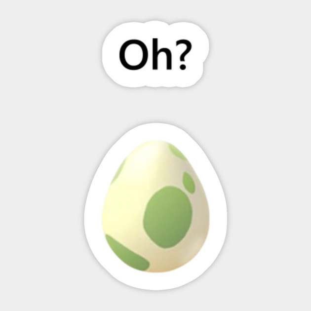 Pokemon GO Egg Hatch Black Text